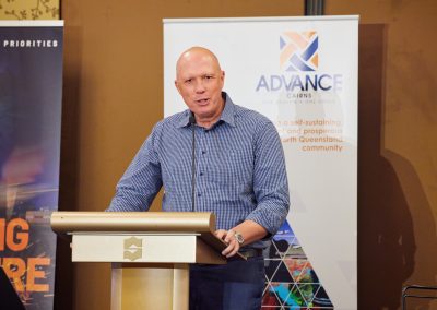 Peter Dutton MP speaking at Advance Cairns event