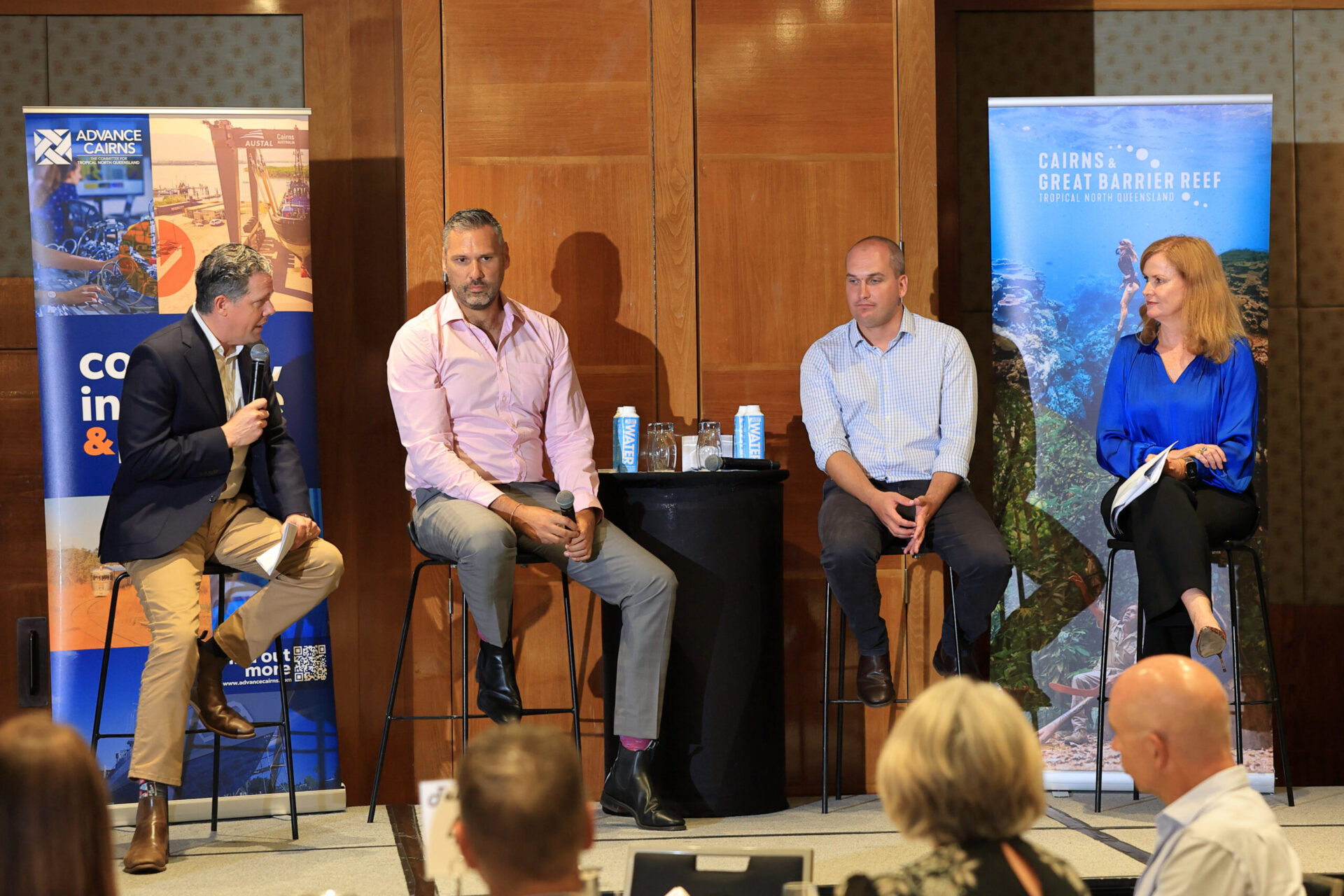 2025 Pre-Federal Election Candidate Forum. Event partners: Advance Cairns, Tourism Tropical North Queensland. Images: FrontrowFoto